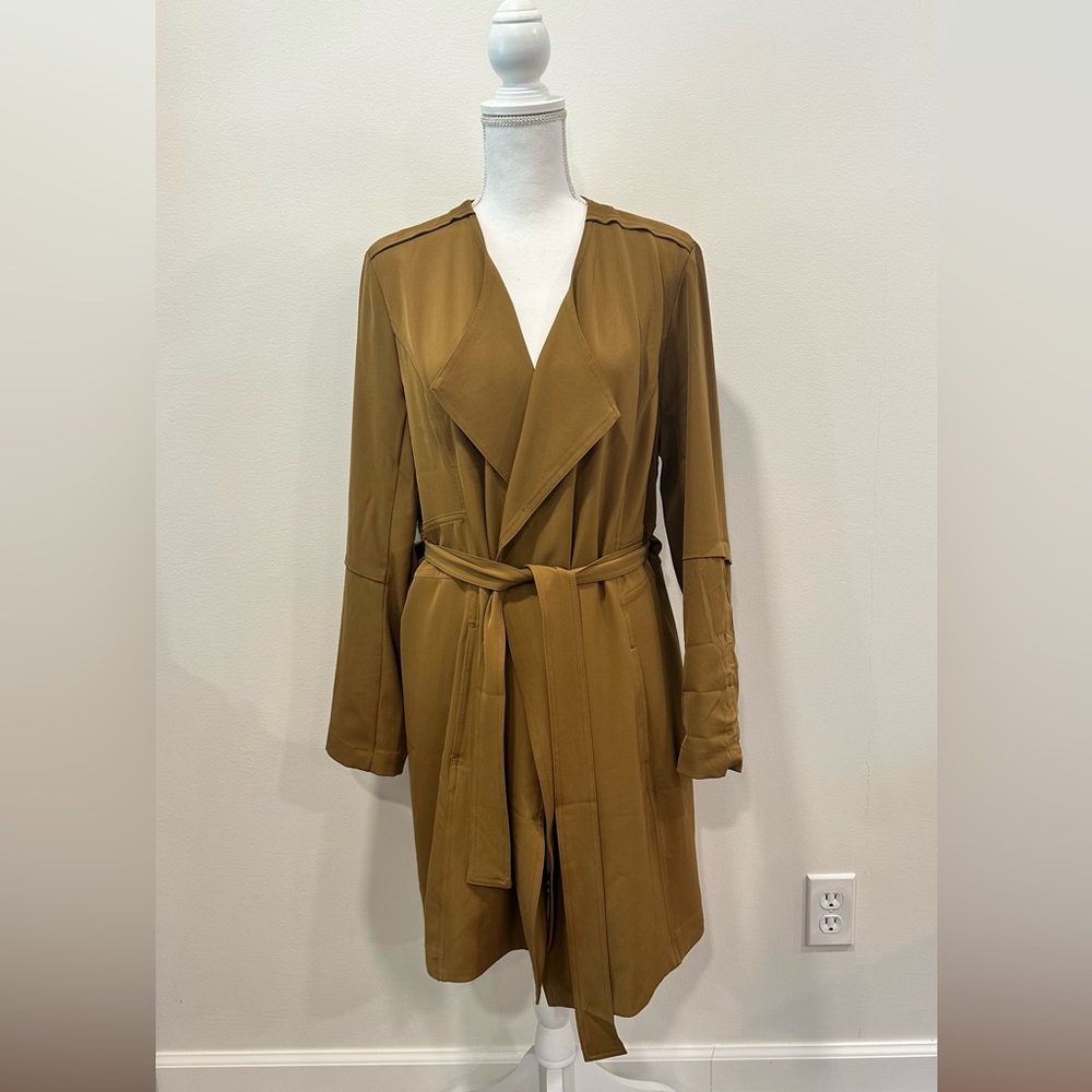 Rachel Zoe | Tan Pea Coat Timeless Elegance